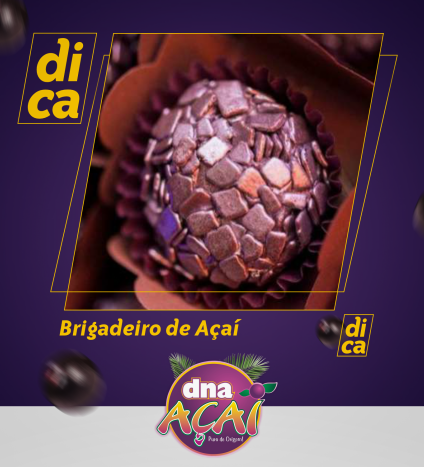 Receita: Brigadeiro de Açaí